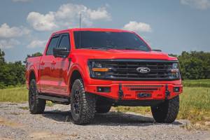 Rough Country - 13012-PQ | Rough Country FXS Front Bumper, EcoBoost For Ford F-150 2WD/4WD | PQ, Race Red, With Winch Mount - Image 7