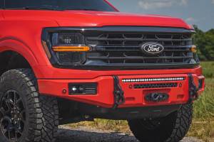 Rough Country - 13012-PQ | Rough Country FXS Front Bumper, EcoBoost For Ford F-150 2WD/4WD | PQ, Race Red, With Winch Mount - Image 9