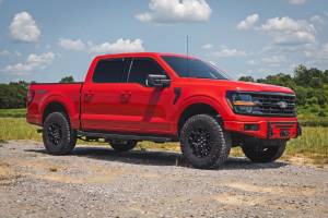 Rough Country - 13012-PQ | Rough Country FXS Front Bumper, EcoBoost For Ford F-150 2WD/4WD | PQ, Race Red, With Winch Mount - Image 10