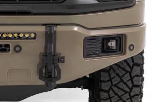Rough Country - 13012-T9 | Rough Country FXS Front Bumper, EcoBoost For Ford F-150 2WD/4WD | T9, Marsh Gray, With Winch Mount - Image 5