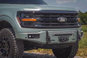 Rough Country - 13012-BN | Rough Country FXS Front Bumper, EcoBoost For Ford F-150 2WD/4WD | BN, Silver Spruce, With Winch Mount - Image 8