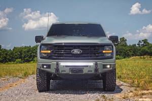 Rough Country - 13012-BN | Rough Country FXS Front Bumper, EcoBoost For Ford F-150 2WD/4WD | BN, Silver Spruce, With Winch Mount - Image 9