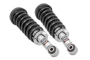 501175 | Rough Country Loaded Strut Pair, Stock For Nissan Frontier 4WD