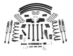 BDS211FS | BDS Suspension 4.5 Inch Lift Kit For Ram 2500 / 3500 4WD | Rear Block Kit Without Factory Overload | Fox 2.0 Performance Series Shocks