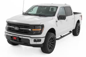 Rough Country - 43012 | Rough Country Nerf Steps, 3 Inch Tube, For Crew Cab Ford F-150 / Lightning / F-250 Super Duty / F-350 Super Duty / Raptor - Image 3