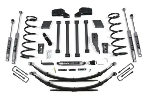 BDS215H | BDS Suspension 4.5 Inch Lift Kit For Ram 2500 / 3500 4WD | Rear Leaf Springs | NX2 Nitro Series Shocks