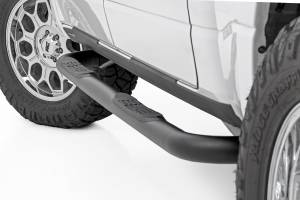 Rough Country - 43014 | Rough Country Nerf Steps, 3 Inch Tube, For Crew Cab Ram 1500 /1500 TRX - Image 1