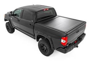 Rough Country - 53514550 | Rough Country Manual Retractable Bed Cover, 5'7" Bed For Toyota Tundra 2WD/4WD - Image 3