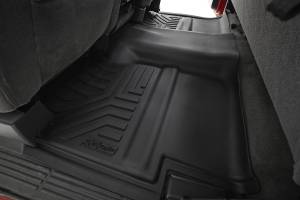 Rough Country - FF-29912A | Rough Country Flex-Fit Floor Liners For Chevrolet Silverado / GMC Sierra 1500, 2500 HD & 3500 HD | Front & Second Row - Image 4