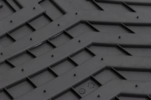 Rough Country - FF-2991A | Rough Country Flex-Fit Floor Liners For Chevrolet Silverado / GMC Sierra 1500, 2500 HD & 3500 HD | Front Row - Image 5