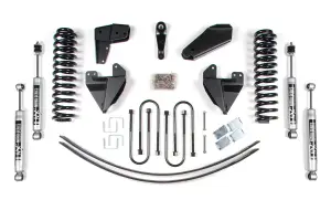 BDS503H | BDS Suspension 4 Inch Lift Kit For Ford F-100 / F-150 4WD | Rear Dual Add-A-Leaf Kit | NX2 Nitro Series Shocks
