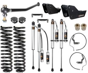 CS-FLVL-BC-CS-23-GAS | Carli Suspension 3.0" Lift Backcountry Leveling System With Carli Spec 2.0 Remote Reservoir Shocks For Ford F-250/F-350 Super Duty | Gas