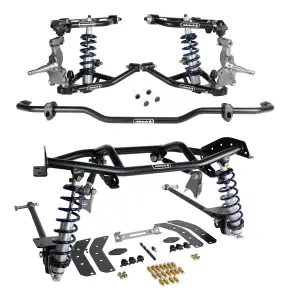 11160202 | Ridetech Complete Coilover Suspension System For Chevrolet Camaro / Pontiac Firebird | Pin Spindle