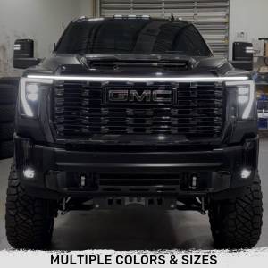 264001AML | Recon DRL Hood Light with Start-up Sequence in AMBER - 79" Length