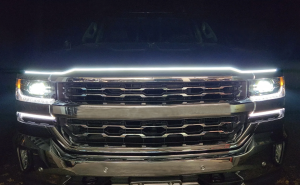 Recon Truck Accessories - 264001AMM | Recon DRL Hood Light with Start-up Sequence in AMBER - 70" Length - Image 5