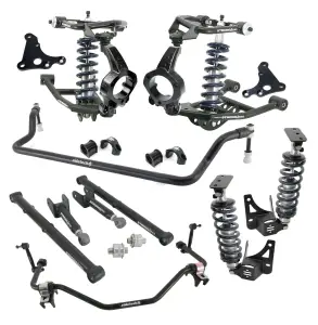 11230202 | Ridetech Complete Coil-over Suspension System For GM A-Body | Hub Spindle