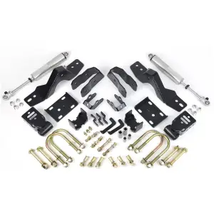 11729513 | Ridetech Rear 4 Inch Lowering Kit with HQ Shocks For Chevrolet Silverado / GMC Sierra 1500 | 2WD/4WD | Axle Type Group B