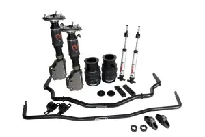 12270296 | Ridetech HQ Series Air Suspension and Sway Bars For Ford Mustang