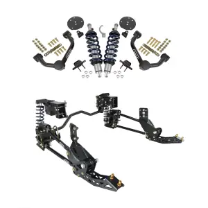 12290302 | Ridetech Performance 4-Link Coilover Kit For Ford F-150 | 4WD | No Notch 4-Link | TQ Coilover