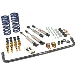 11535009 | Ridetech StreetGRIP Suspension System For Chevrolet Corvette | HQ Series Shocks | NOT Including Steel Leaf Springs