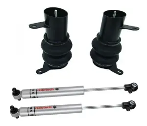 11054013 | Ridetech Rear CoolRide Air Spring & Shock Kit For Chevrolet Impala with Stock Arms | RQ-S Series Shocks