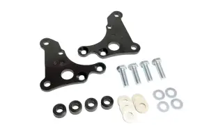 11009546 | Ridetech Caliper Brackets For C5 / C6 Corvette Brakes | On Ridetech AFX Hub Spindle