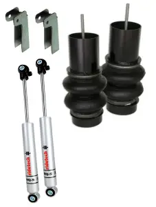 Ridetech - 11151013 | Ridetech Front CoolRide Air Spring and Shock Kit For Pontiac Fullsize | RQ-S Series Shock - Image 1